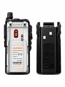 Рация Baofeng UV-82 5W с гарнитурой черная